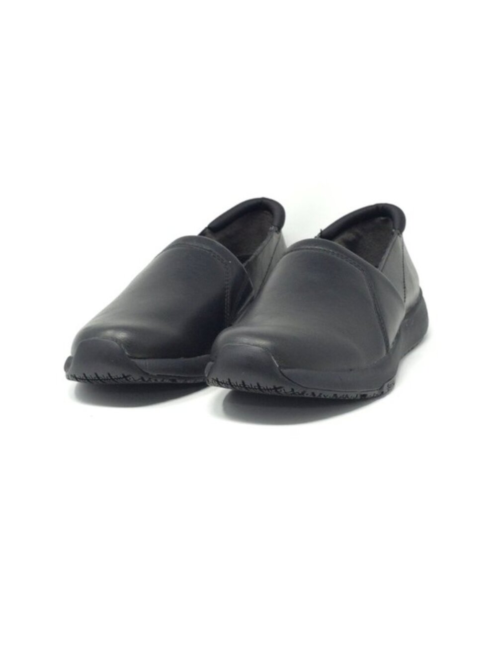 Dr. Scholl's Dive In Slip Resistant Work Loafers Black Memory Foam 8W